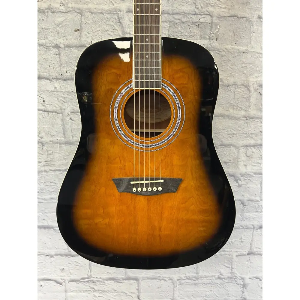Guitarra Acustica Washburn WSHAGPAKQTTB