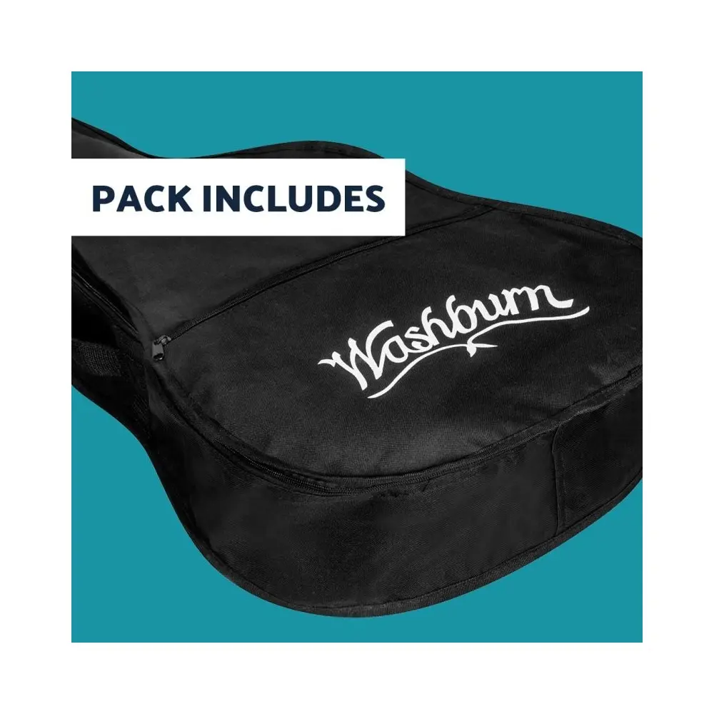 Guitarra Electroacustica Washburn AD5CEPACK