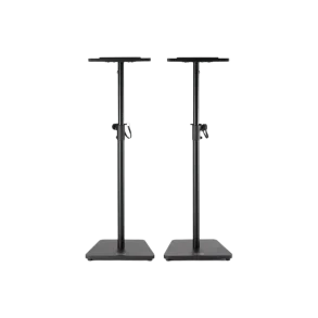 Soportes para monitor de estudio de madera On Stage SMS7500B Negros (Par)