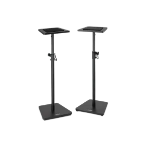 Soportes para monitor de estudio de madera On Stage SMS7500B Negros (Par)