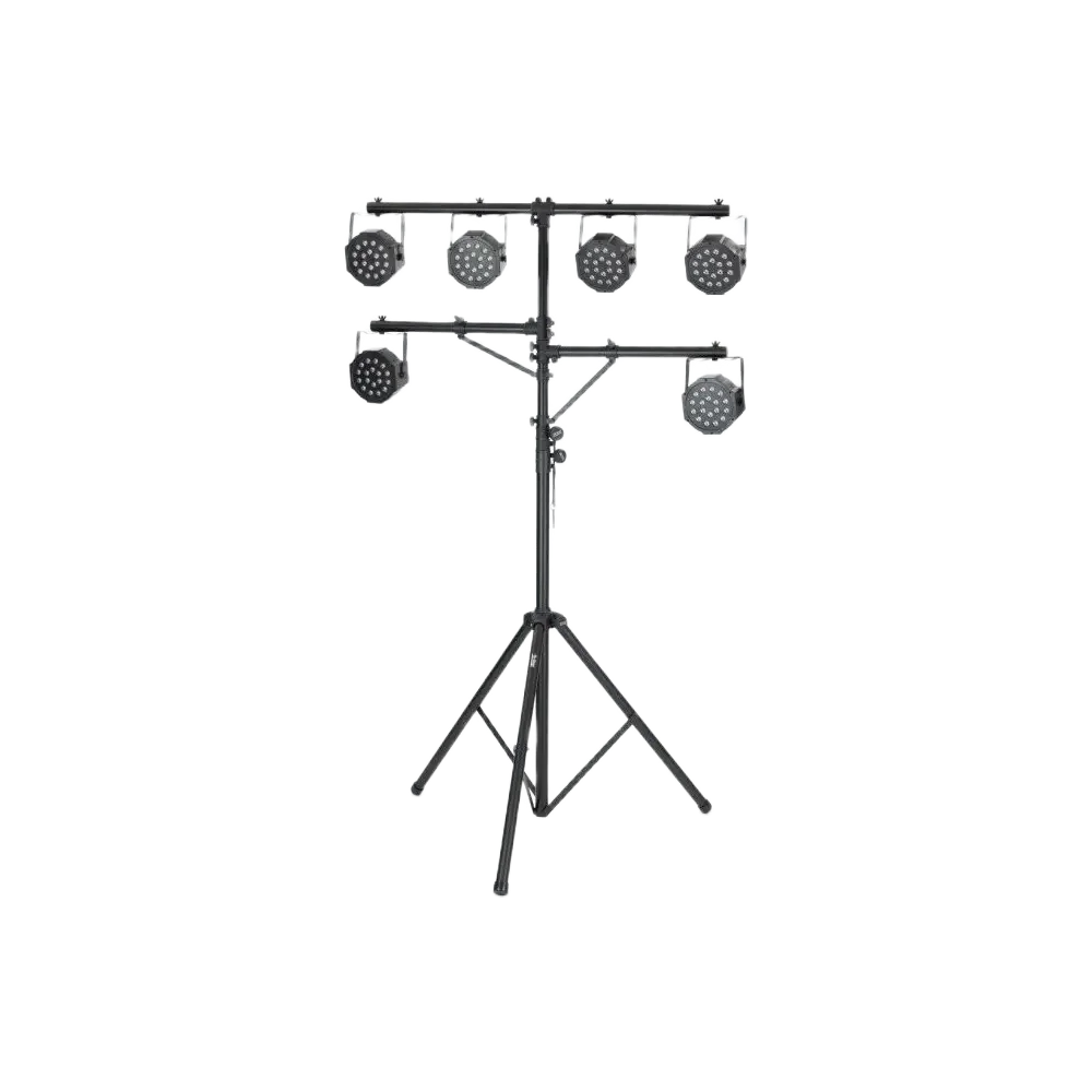 Soporte de iluminación con barras laterales On-Stage LS7720BLT
