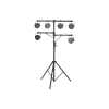 Soporte de iluminación con barras laterales On-Stage LS7720BLT