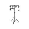 Soporte de iluminación con barras laterales On-Stage LS7720BLT
