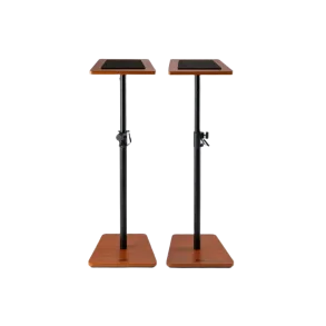 Soportes para monitor de estudio de madera On Stage SMS7500RB Natural (Par)