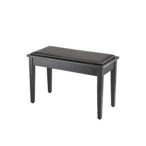 Taburete para piano o teclado de lujo On Stage KB8904B banqueta madera