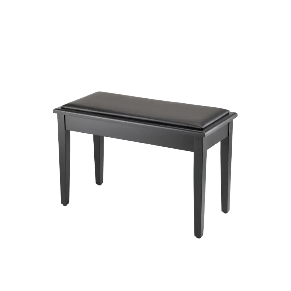 Taburete para piano o teclado de lujo On Stage KB8904B banqueta madera