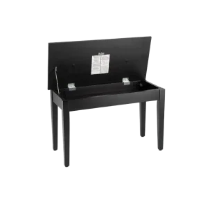 Taburete para piano o teclado de lujo On Stage KB8904B banqueta madera