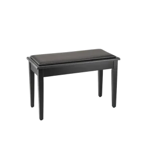 Taburete para piano o teclado de lujo On Stage KB8904B banqueta madera