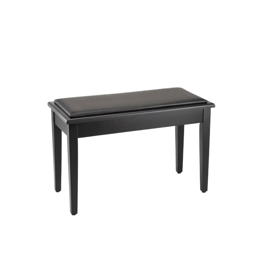 Taburete para piano o teclado de lujo On Stage KB8904B banqueta madera