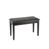 Taburete para piano o teclado de lujo On Stage KB8904B banqueta madera