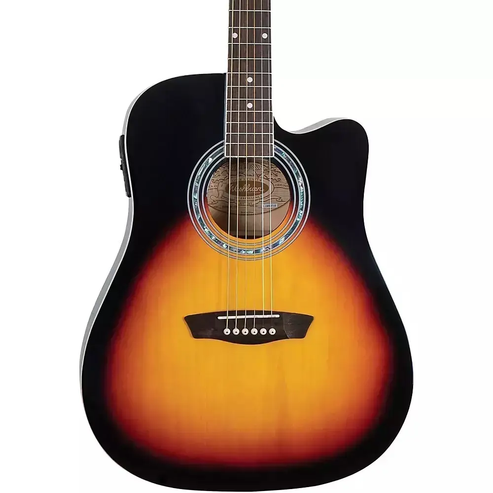 Guitarra ElectroAcustica Washburn WA90CETS
