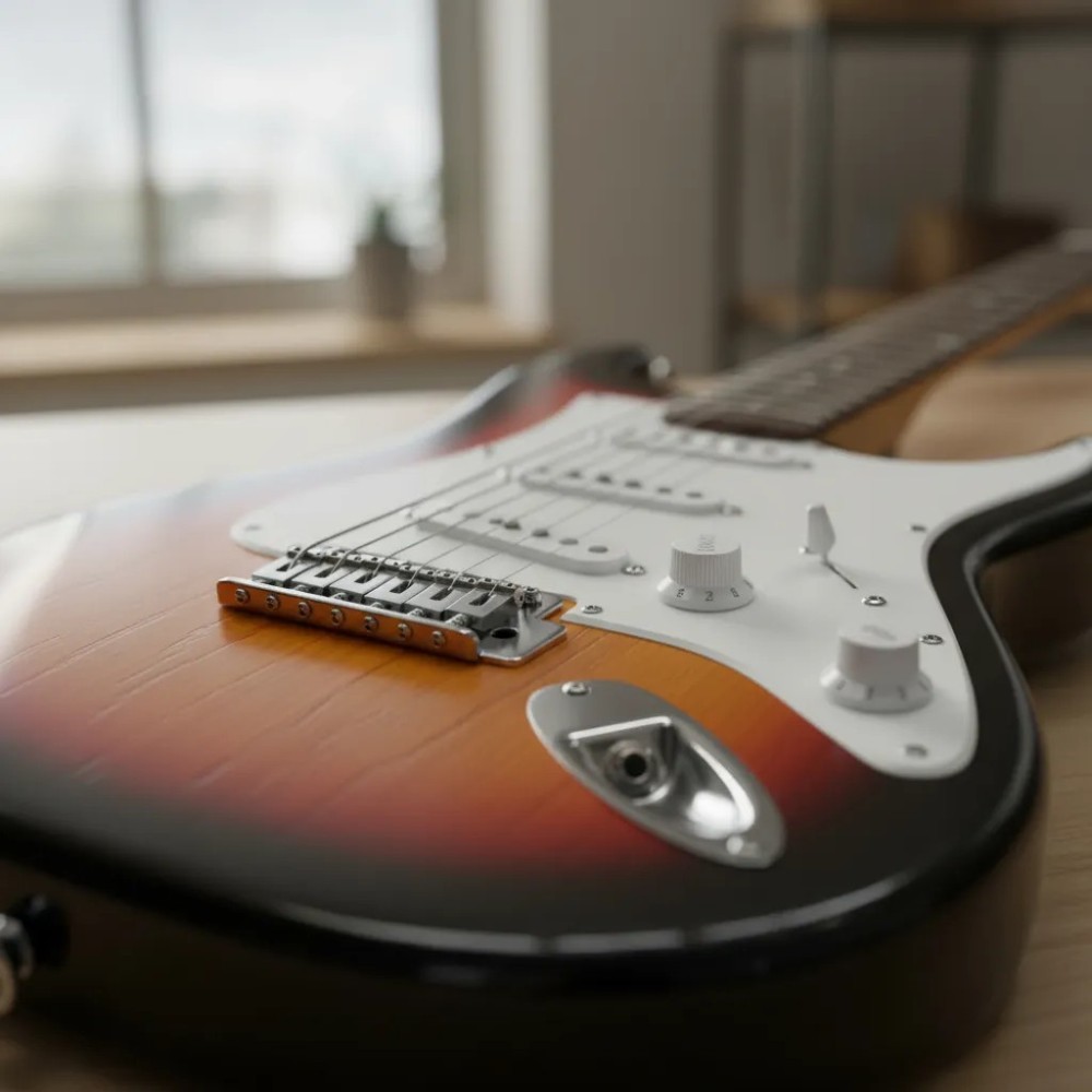 Guitarra Washburn Eléctrica Sonamaster 300 Tobbaco Sunburst