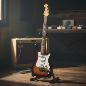 Guitarra Washburn Eléctrica Sonamaster 300 Tobbaco Sunburst