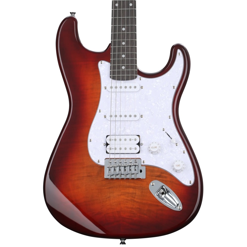 Guitarra Electrica Sonamaster Washburn Deluxe Sunburst