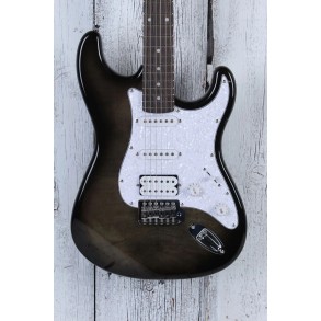 Guitarra Electrica Sonamaster Washburn Deluxe Trans Black