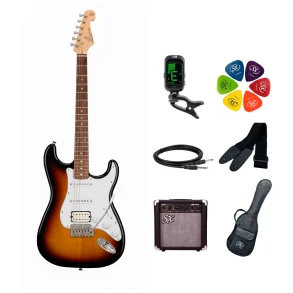 Pack Guitarra Electrica con Amplificador SX SE1HSS-SK-3TS