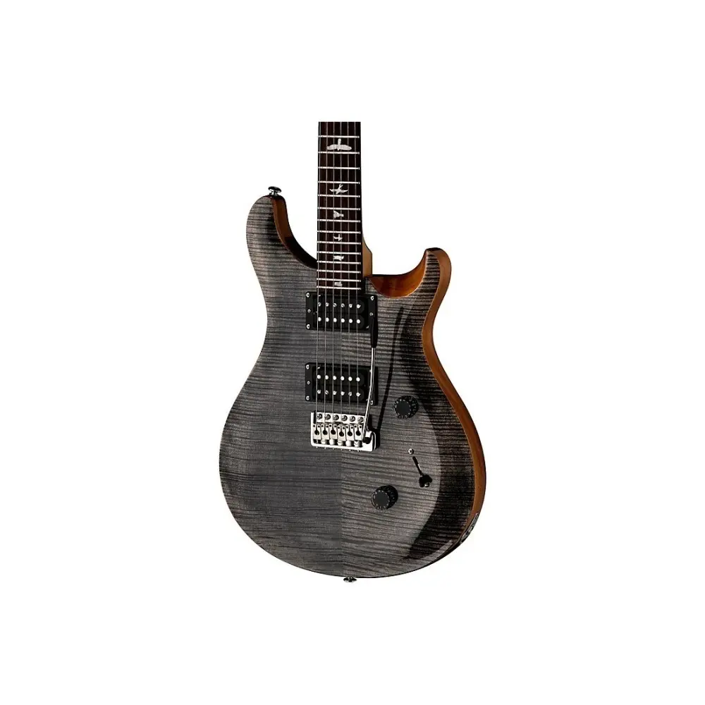 Guitarra Eléctrica Prs Cu44ch Se Custom 24 Charcoal Burst