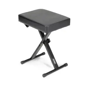 Taburete para Piano o Teclado de tres posiciones On Stage KT7800 tipo tijera