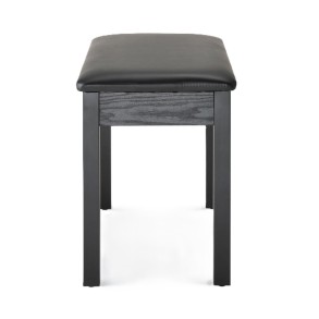 Taburete para piano o teclado On Stage KB8802B banqueta madera negra