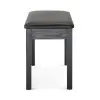 Taburete para piano o teclado On Stage KB8802B banqueta madera negra