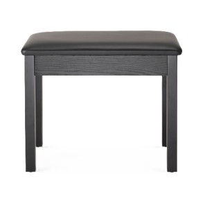 Taburete para piano o teclado On Stage KB8802B banqueta madera negra