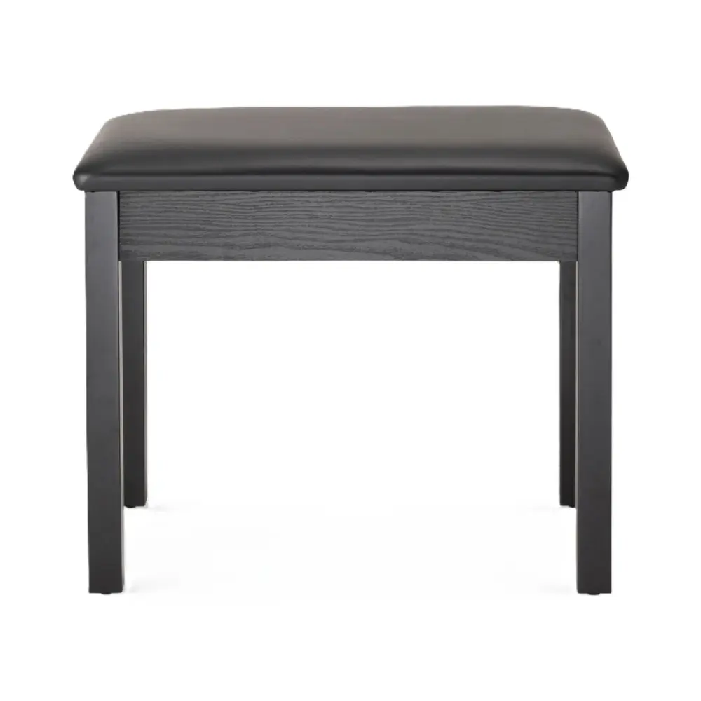 Taburete para piano o teclado On Stage KB8802B banqueta madera negra