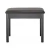 Taburete para piano o teclado On Stage KB8802B banqueta madera negra