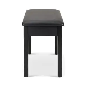 Taburete para piano o teclado On Stage KB8902B banqueta madera con Tapa
