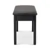 Taburete para piano o teclado On Stage KB8902B banqueta madera con Tapa