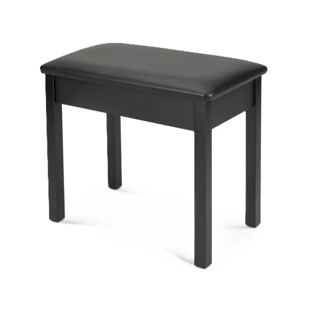 Taburete para piano o teclado On Stage KB8902B banqueta madera con Tapa