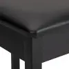 Taburete para piano o teclado On Stage KB8902B banqueta madera con Tapa