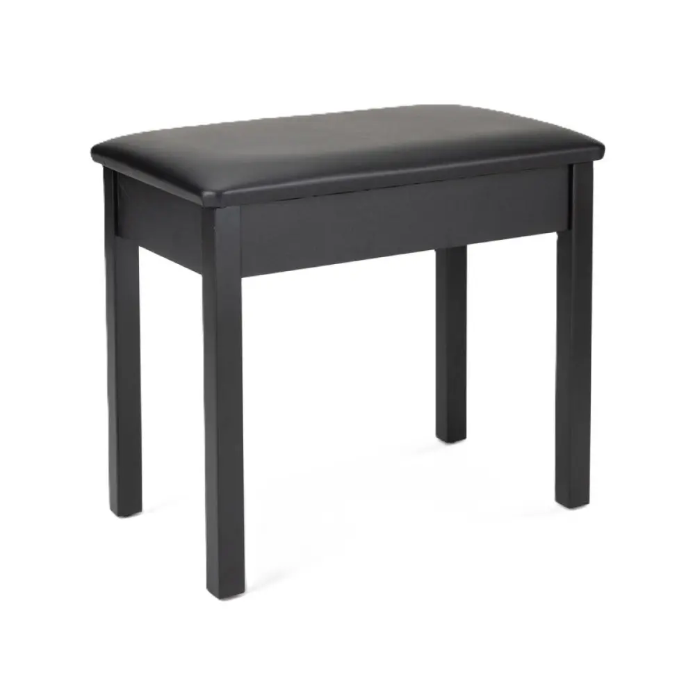 Taburete para piano o teclado On Stage KB8902B banqueta madera con Tapa