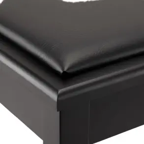 Taburete de lujo para piano o teclado On Stage KB8904B banqueta madera con Tapa