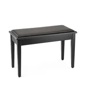 Taburete de lujo para piano o teclado On Stage KB8904B banqueta madera con Tapa