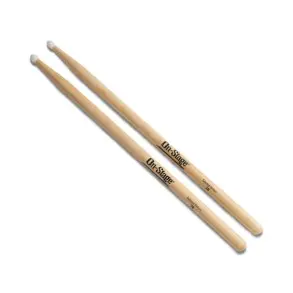 Pack X 12 Pares De Palillos para bateria 2B Hickory Punta de Nylon On Stage HN2B