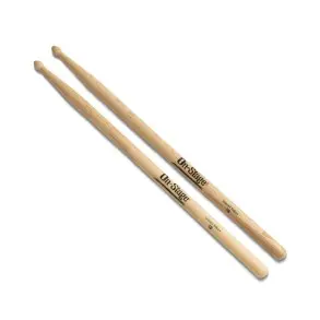 Pack X 12 Pares De Palillos para bateria 5B Hickory Punta de Madera On Stage HW5B