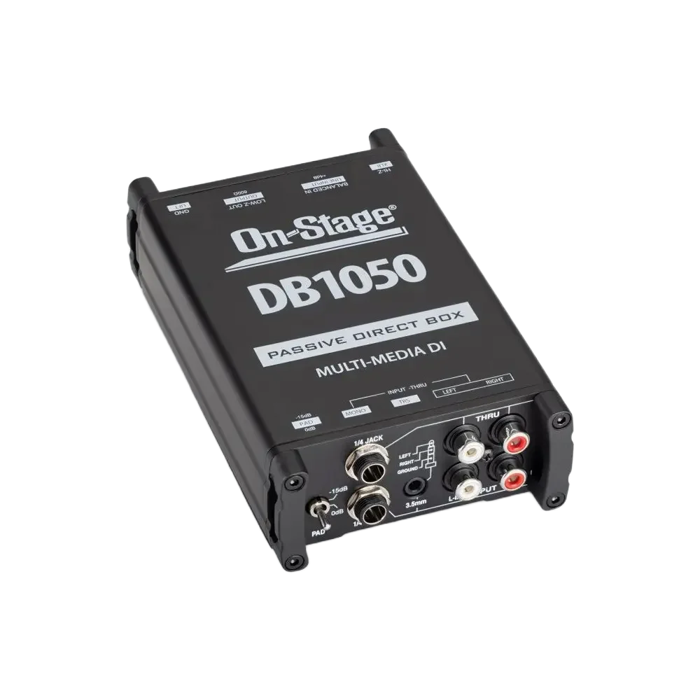 Caja DI multimedia pasiva On Stage DB1050