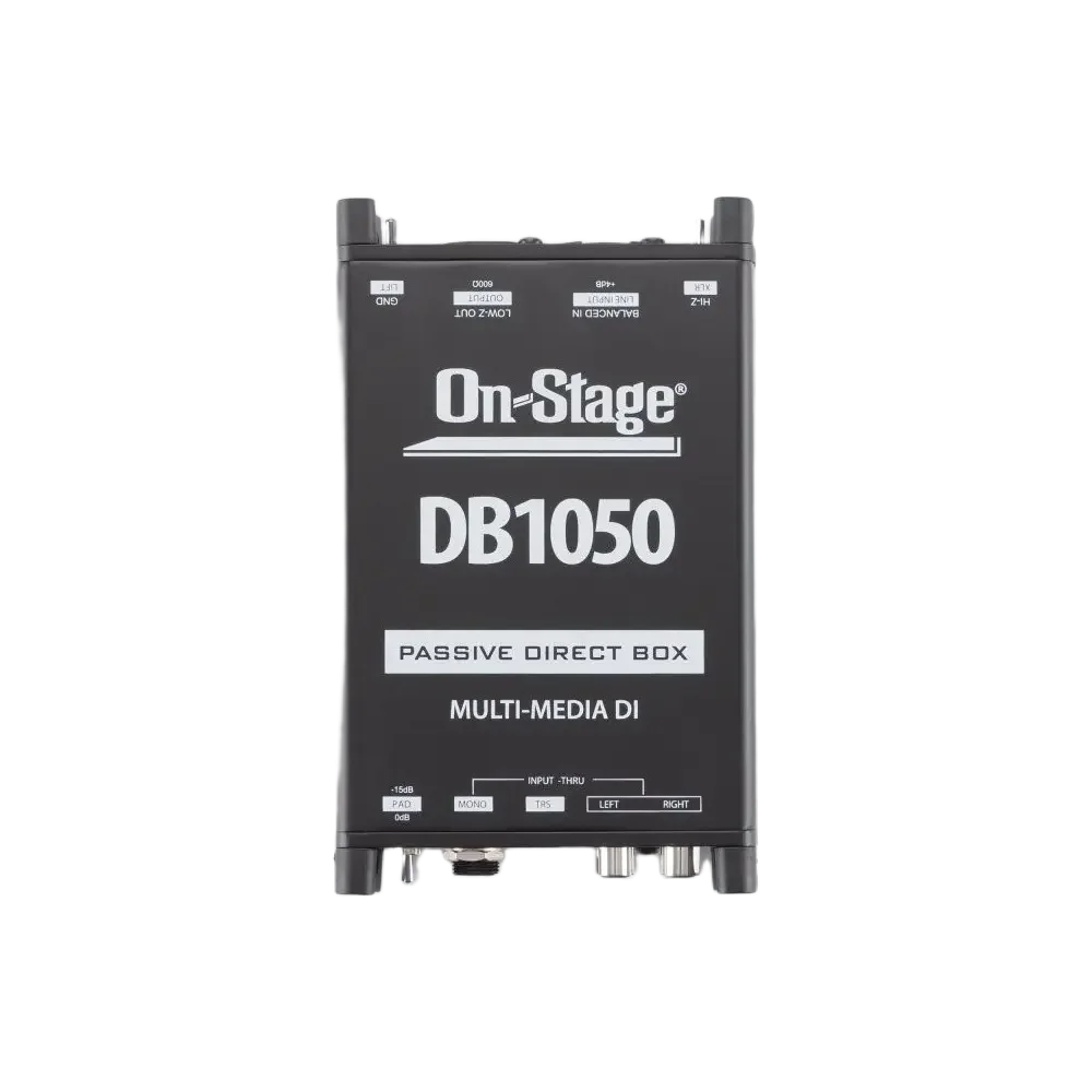 Caja DI multimedia pasiva On Stage DB1050