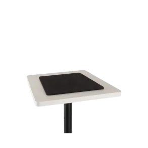 Soportes para monitor de estudio de madera On Stage SMS7500W Blancos (Par)