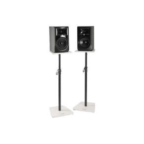 Soportes para monitor de estudio de madera On Stage SMS7500W Blancos (Par)