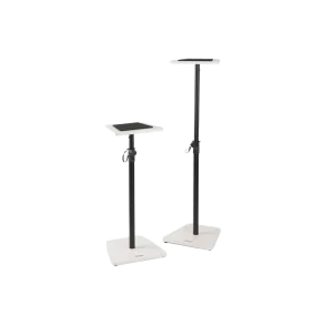 Soportes para monitor de estudio de madera On Stage SMS7500W Blancos (Par)