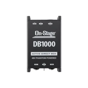 Caja DI activa On Stage DB1000
