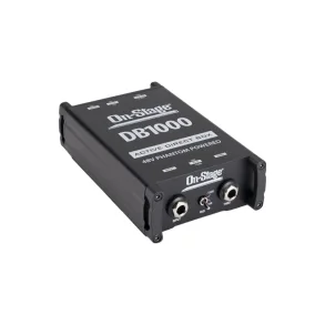 Caja DI activa On Stage DB1000