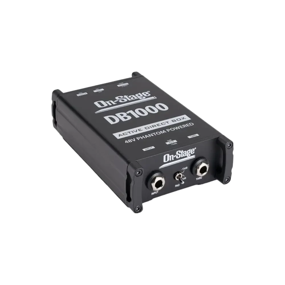 Caja DI activa On Stage DB1000