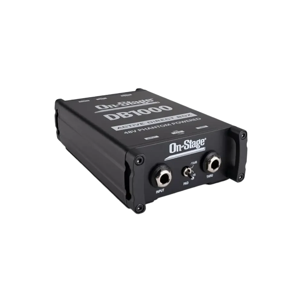 Caja DI activa On Stage DB1000