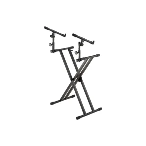 Soporte para teclado Double-X ERGO-LOK con segundo nivel On Stage KS7292