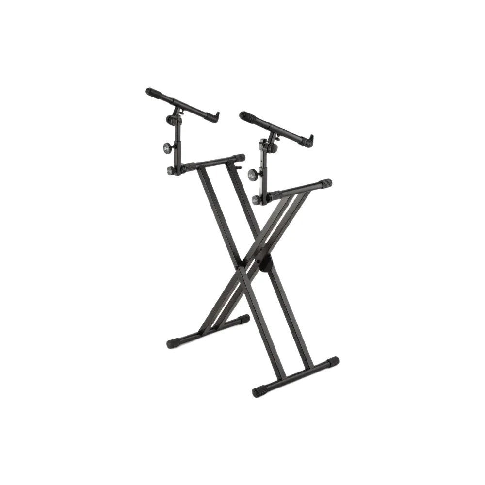 Soporte para teclado Double-X ERGO-LOK con segundo nivel On Stage KS7292
