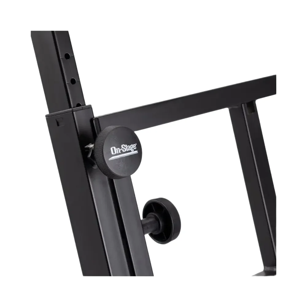 Soporte de teclado plegable en Z con segundo nivel On-Stage KS7365EJ