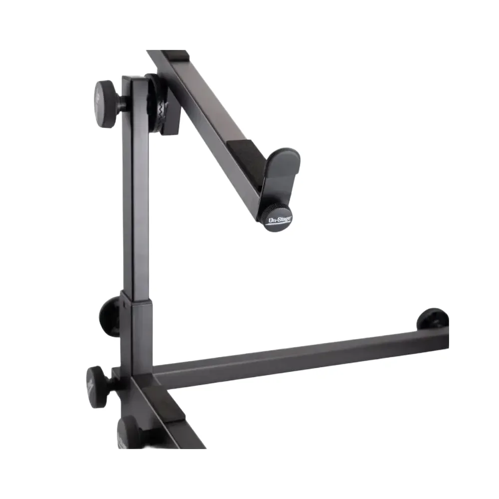 Soporte de teclado plegable en Z con segundo nivel On-Stage KS7365EJ