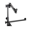 Soporte de teclado plegable en Z con segundo nivel On-Stage KS7365EJ